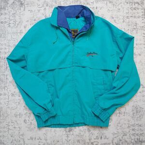 Rare Cal Craft SalesForce 1994 Teal Windbreaker Vintage Jacket - Men’s Medium